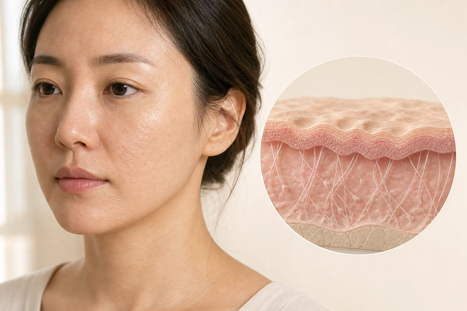 거친 피부결