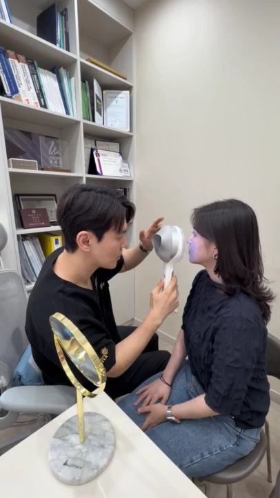 확대경 피부 진찰